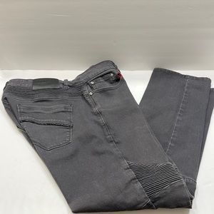X-ray casual jean material pants, dark gray size 34×30